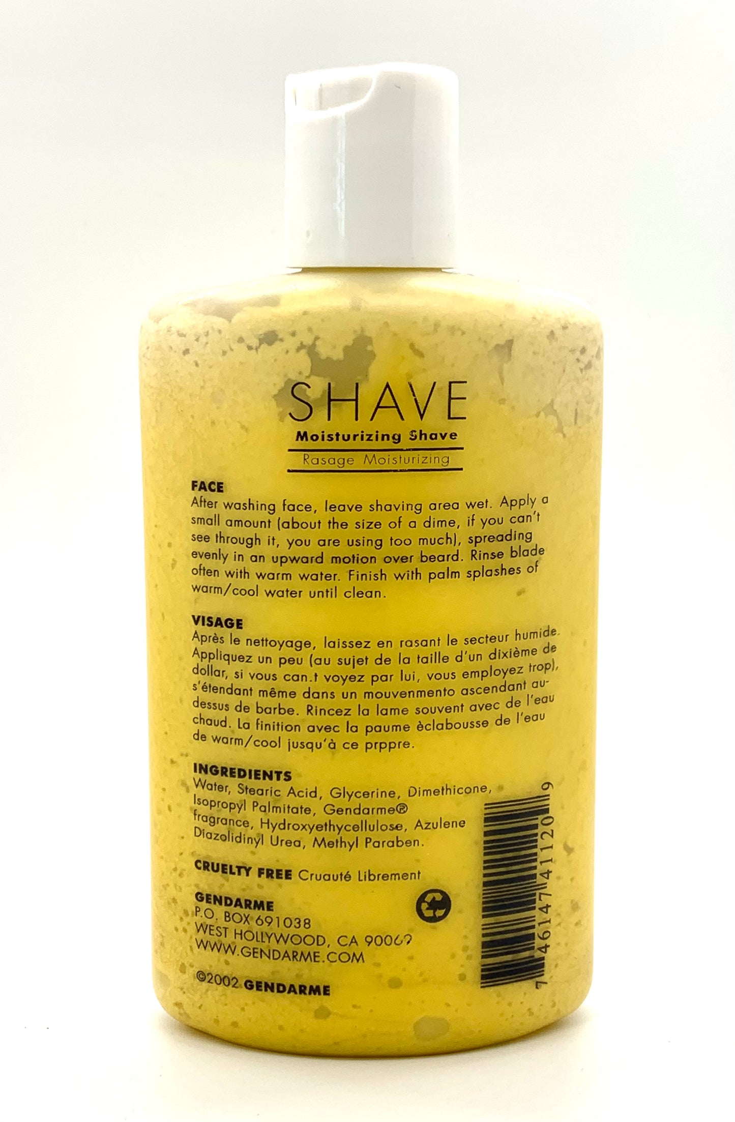 Gendarme Platinum Shave Cream