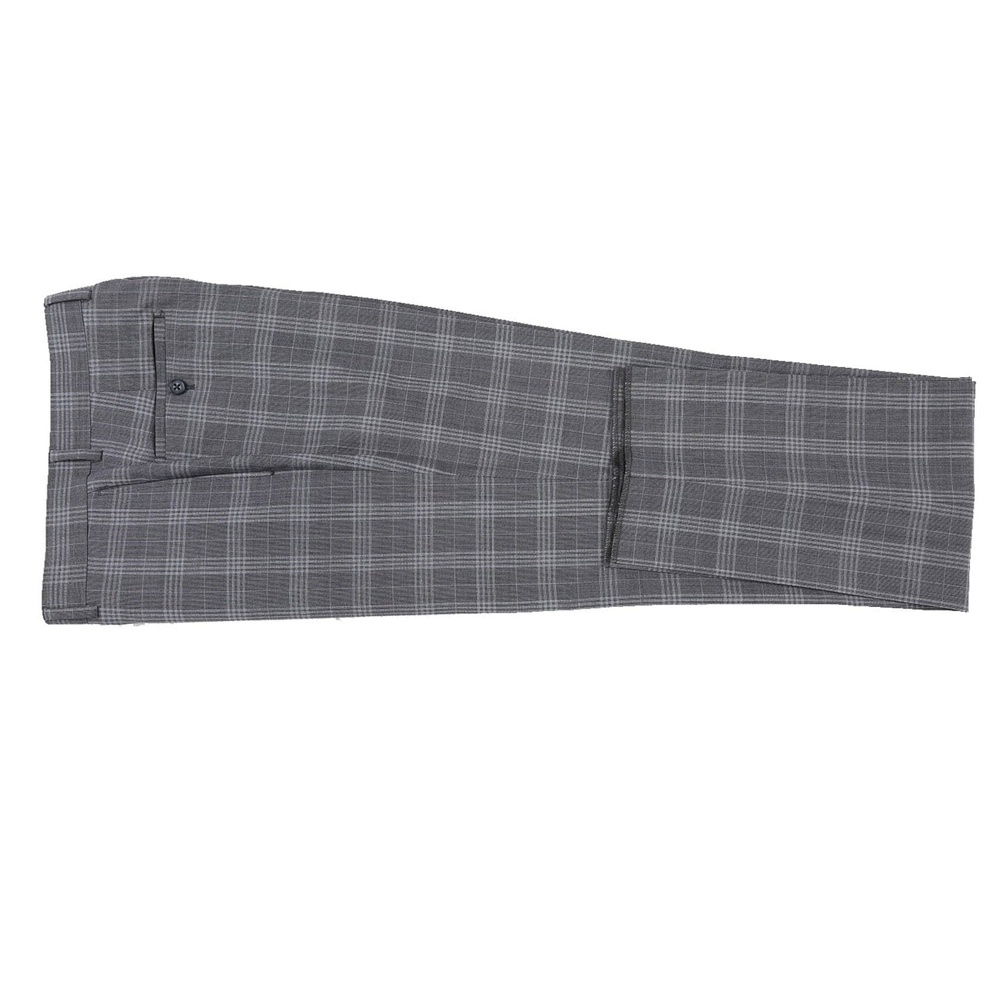 English Laundry EL72-58-093 Gray Check Peak Wool Suit