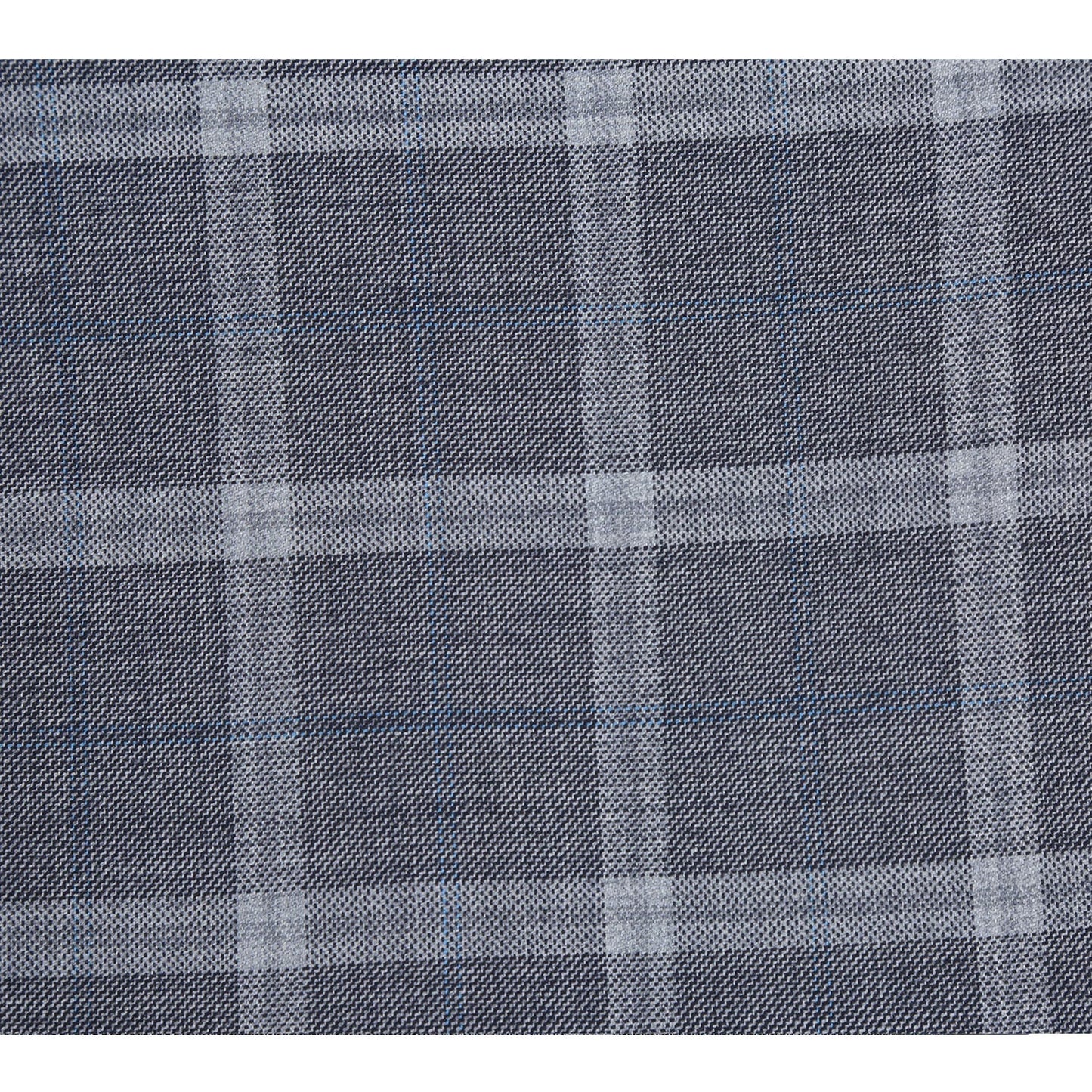 English Laundry EL72-60-092 Gray Plaid Notch Wool Suit