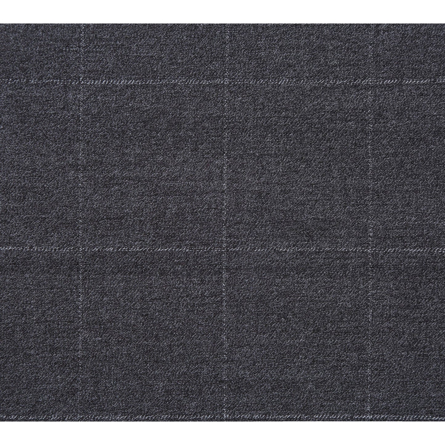 Renoir 293-31 Men's Slim Fit Medium Gray Windowpane Suit