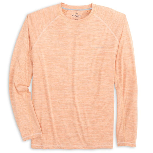 Fish Hippie Boden Heather Performance Crew in Adobe on clearance