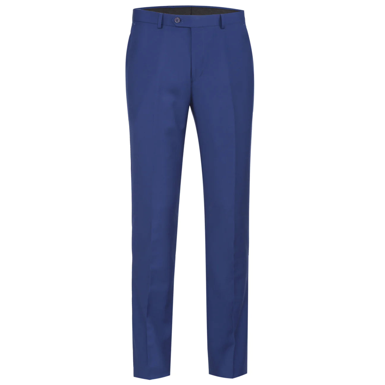 The Total Gentleman New Blue Slim Fit Flat Front Suit Pant