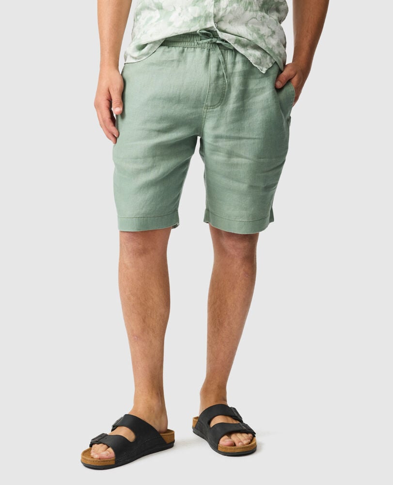 Rodd and Gunn Hunter Linen 9" Resort Short