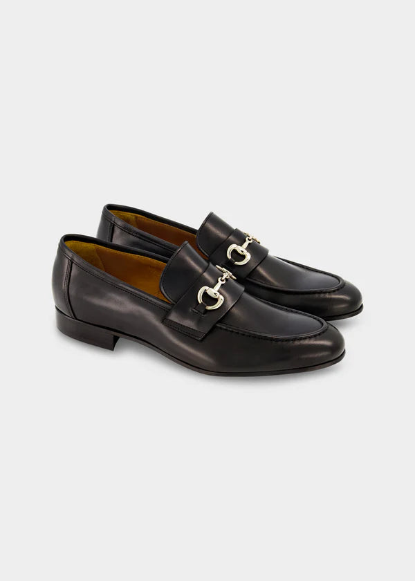 Atica Classic Bit Loafer Dress Shoe made in Italy on clearance