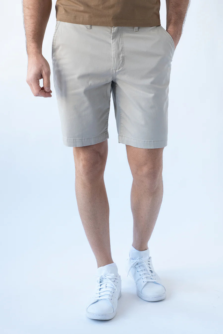 Devil Dog Chino Short 9" - Putty on clearance