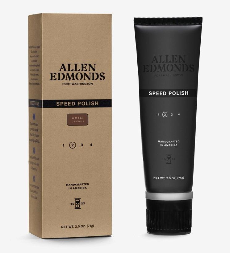 Shoe Care Products Chili Speed Polish by Allen Edmonds