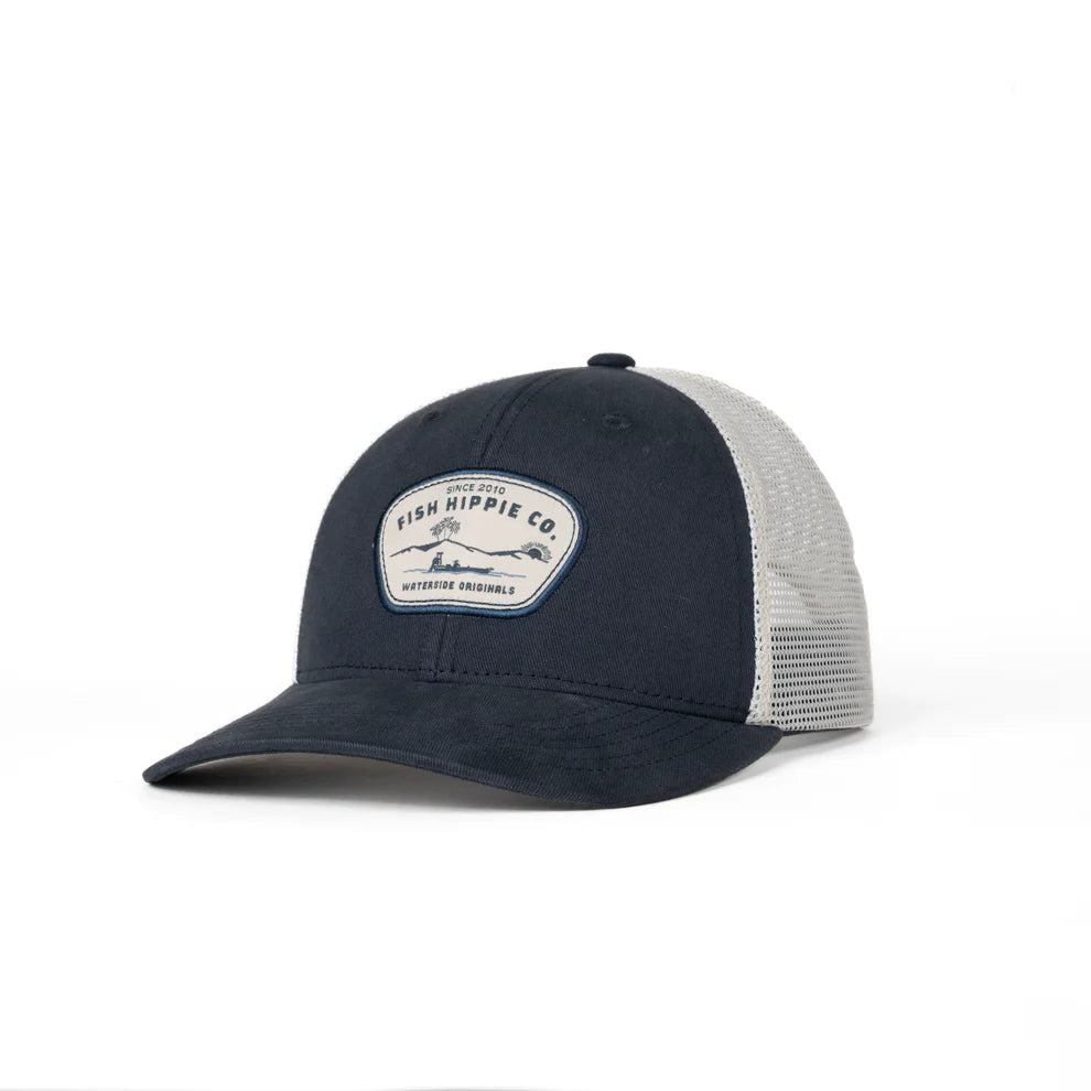 Fish Hippie Landed Trucker Hat