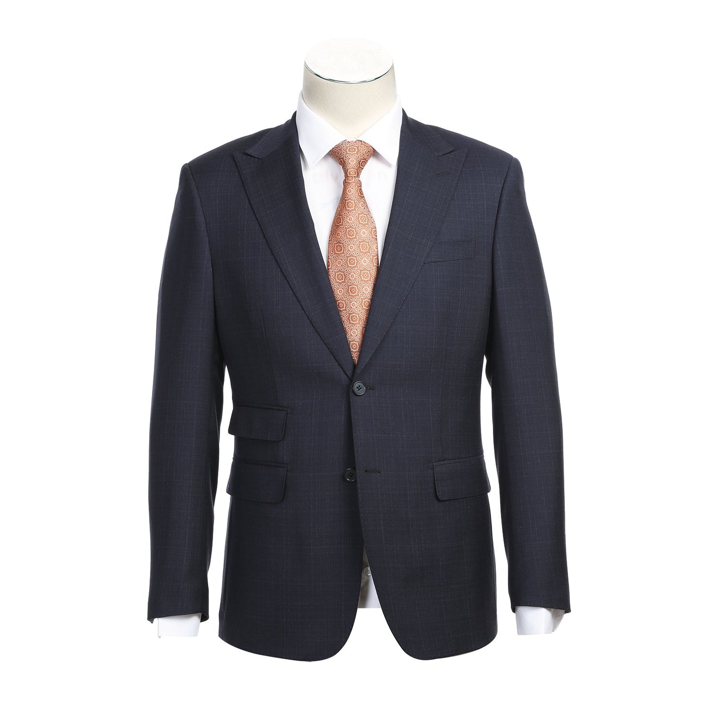 English Laundry EL82-18-412 Dark Gray Wool Suit