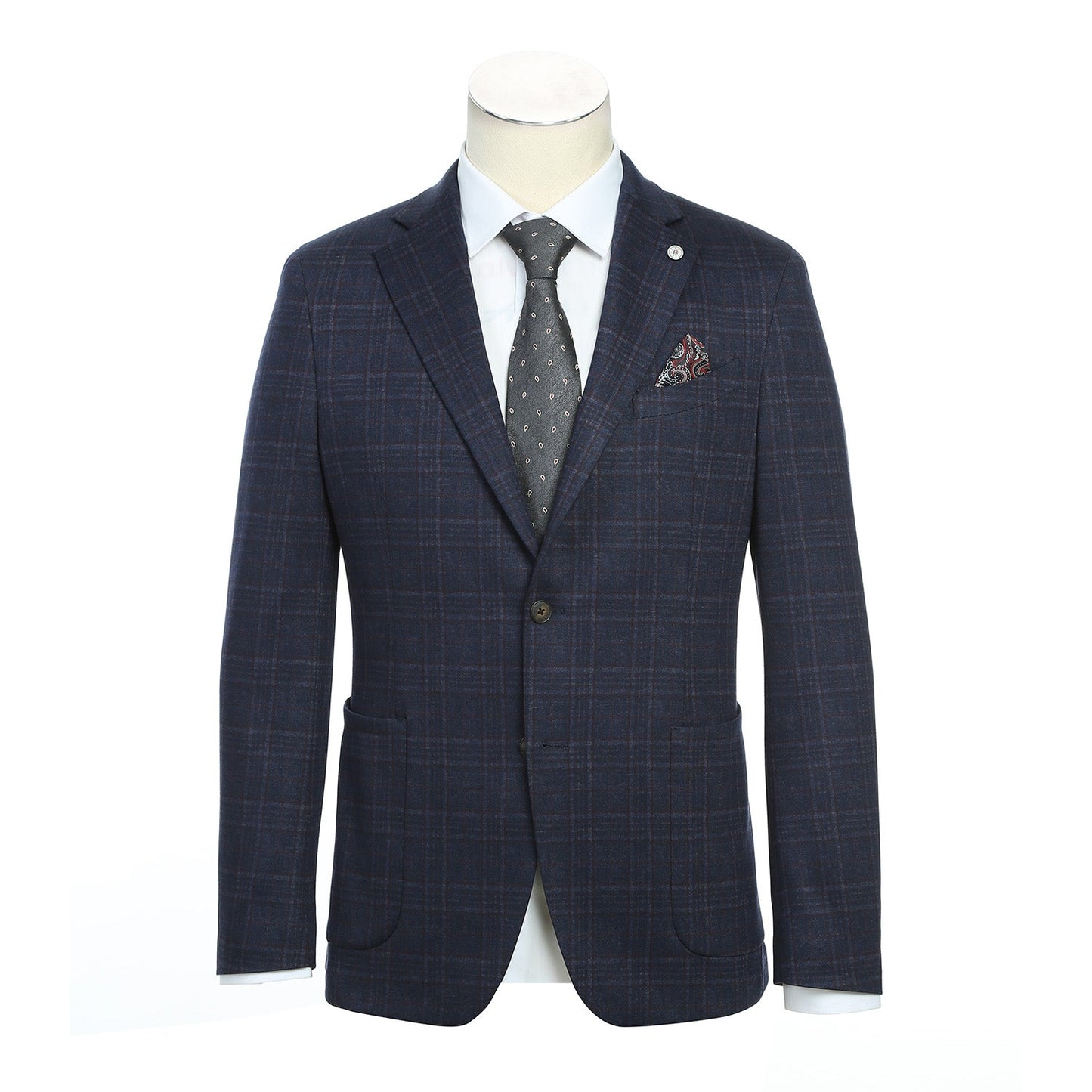 PF23-14 Men's Half Canvas Blazer