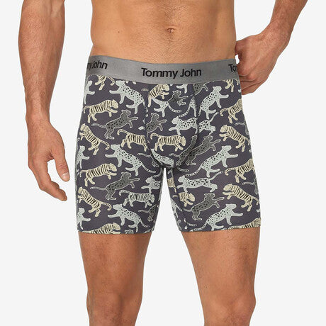 Tommy John Second Skin Mid-Length Boxer Brief 6"