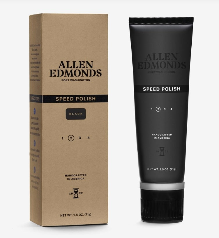 Shoe Care Products Black Speed Polish by Allen Edmonds