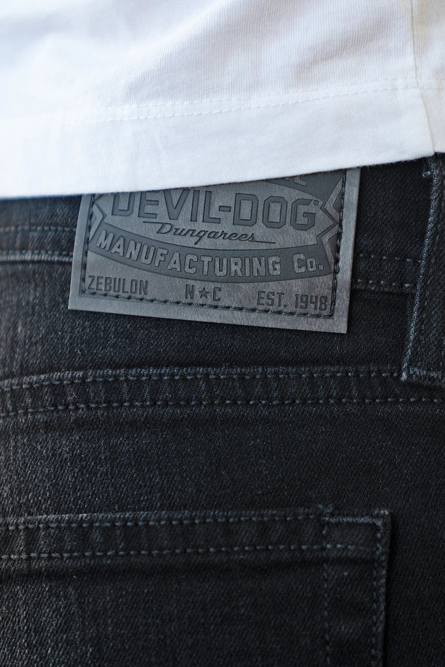 Devil Dog Slim Straight Jean - Flat Rock