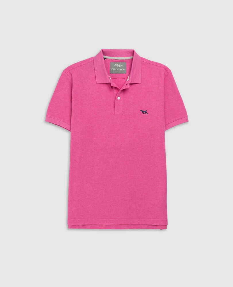 Rodd and Gunn Short Sleeve Sports Fit Gunn Polo Flamingo