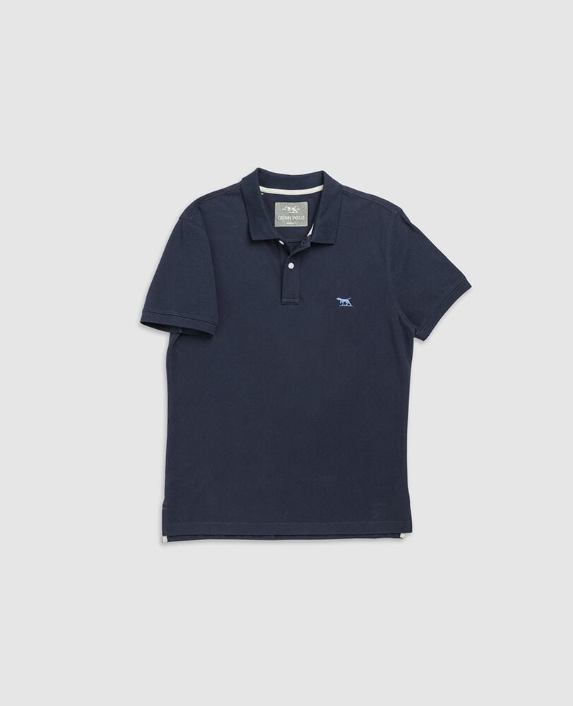 Rodd and Gunn Short Sleeve Sports Fit Gunn Polo Eclipse