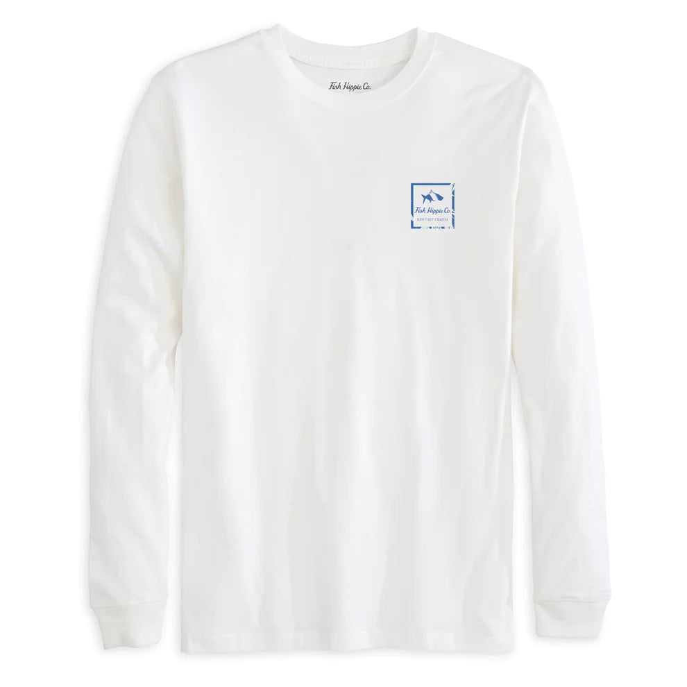 Fish Hippie Skewed Long Sleeve Tee
