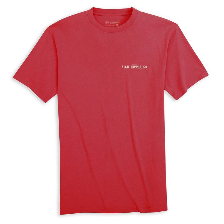 Fish Hippie Bronco Red Tee