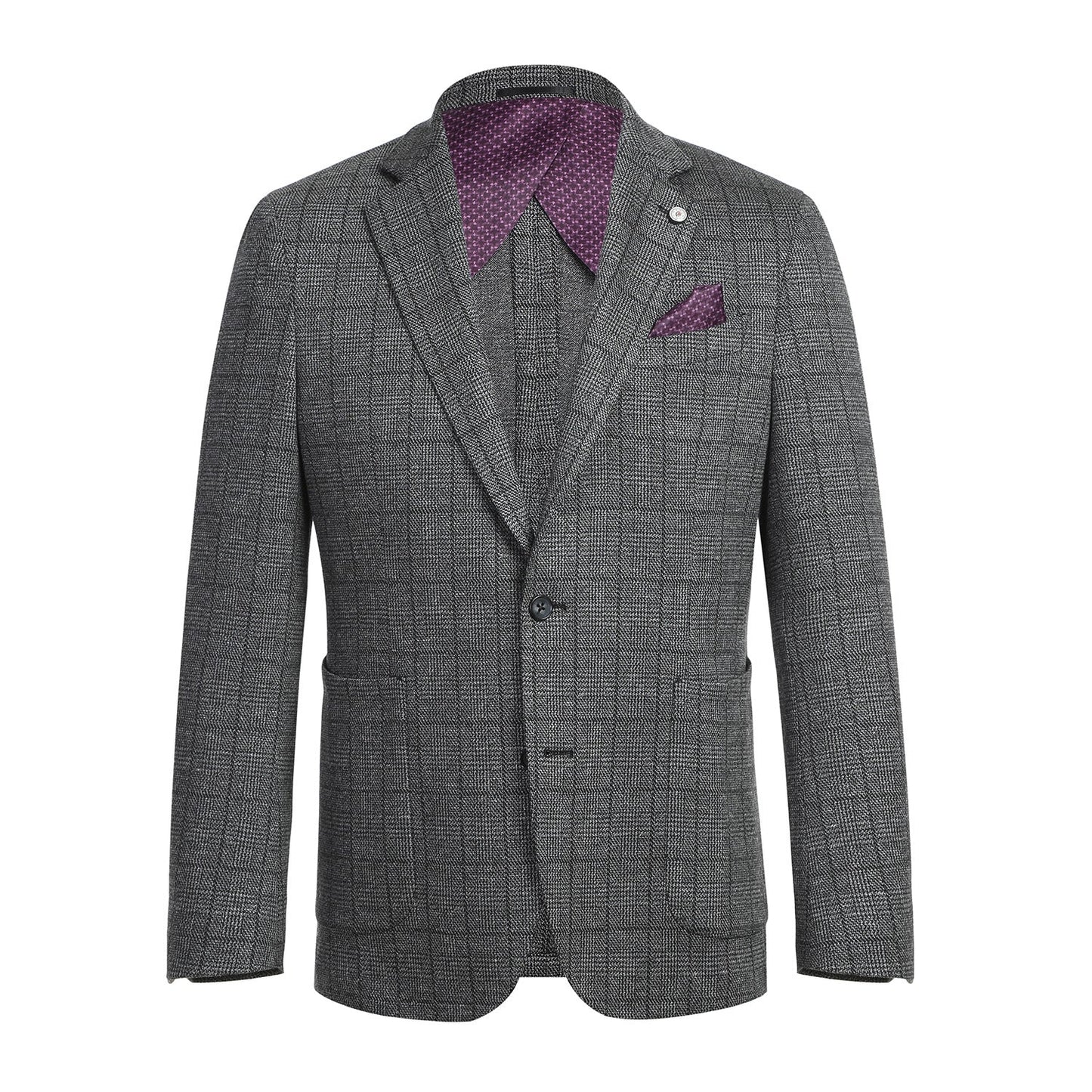 PF23-4 Men's Half Canvas Blazer