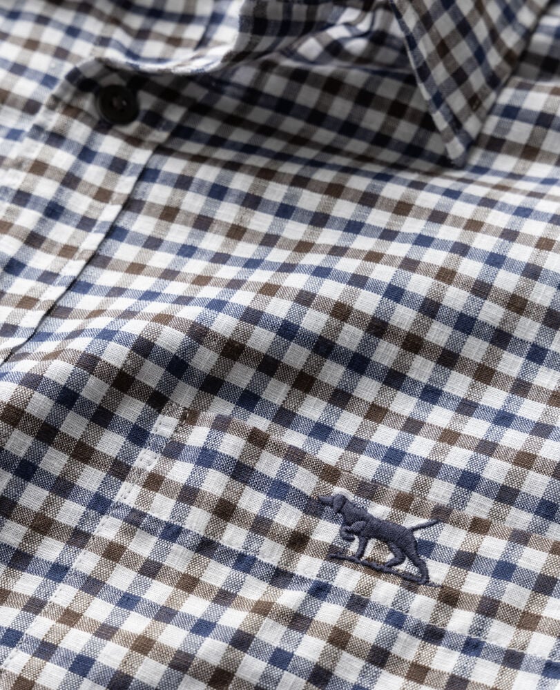 Rodd and Gunn Gibbies Valley Walnut Long Sleeve Shirt