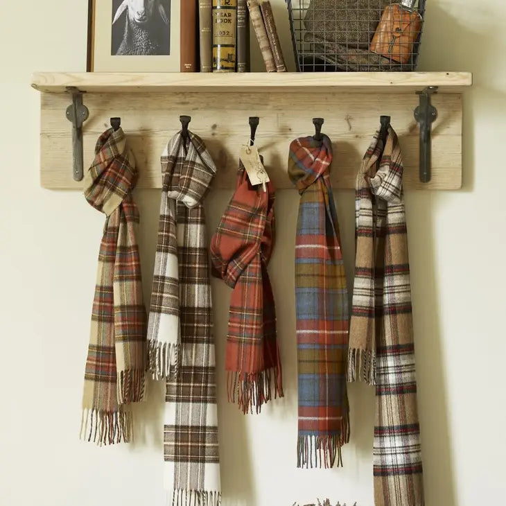 Tartan Camel Thompson Plaid Scarf