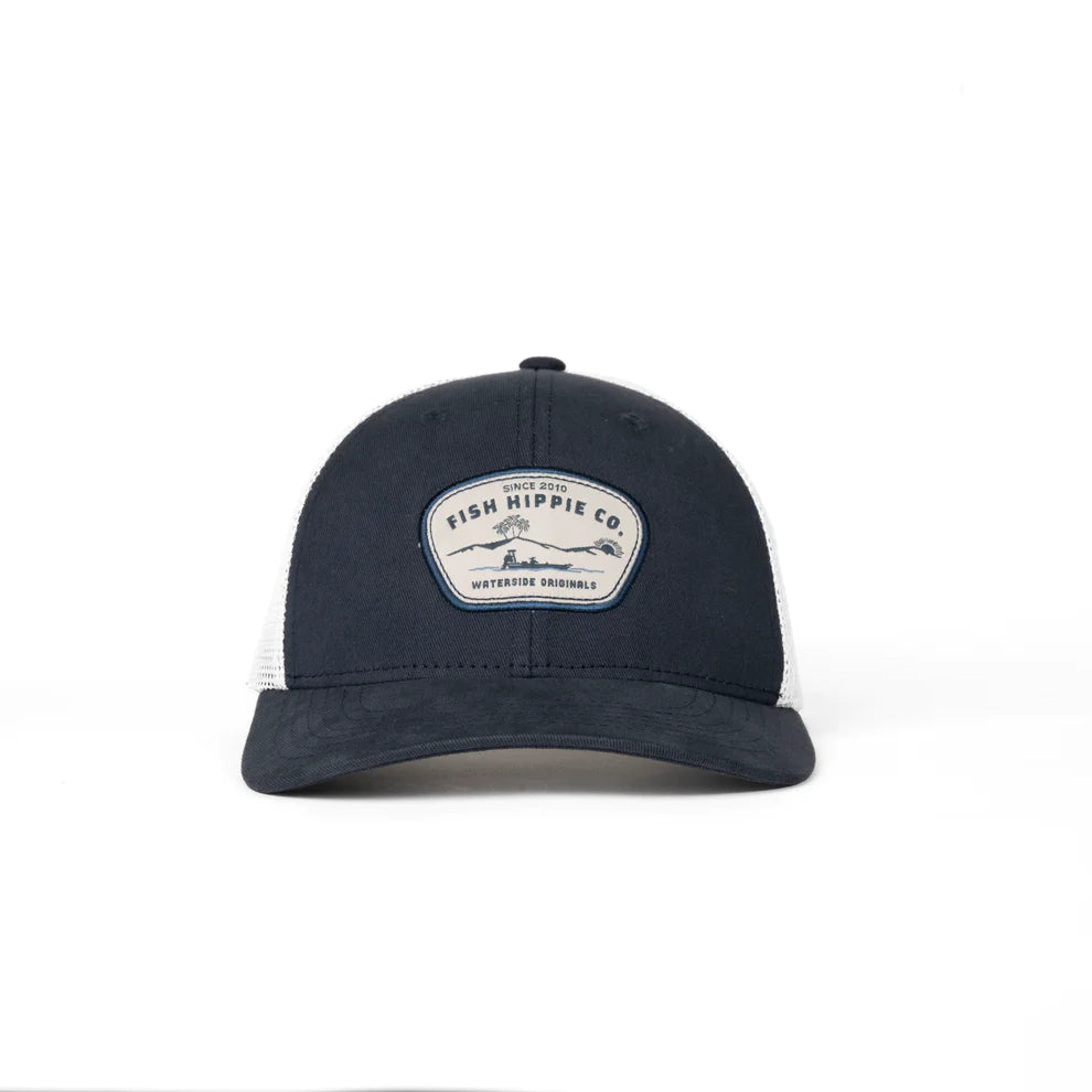 Fish Hippie Landed Trucker Hat