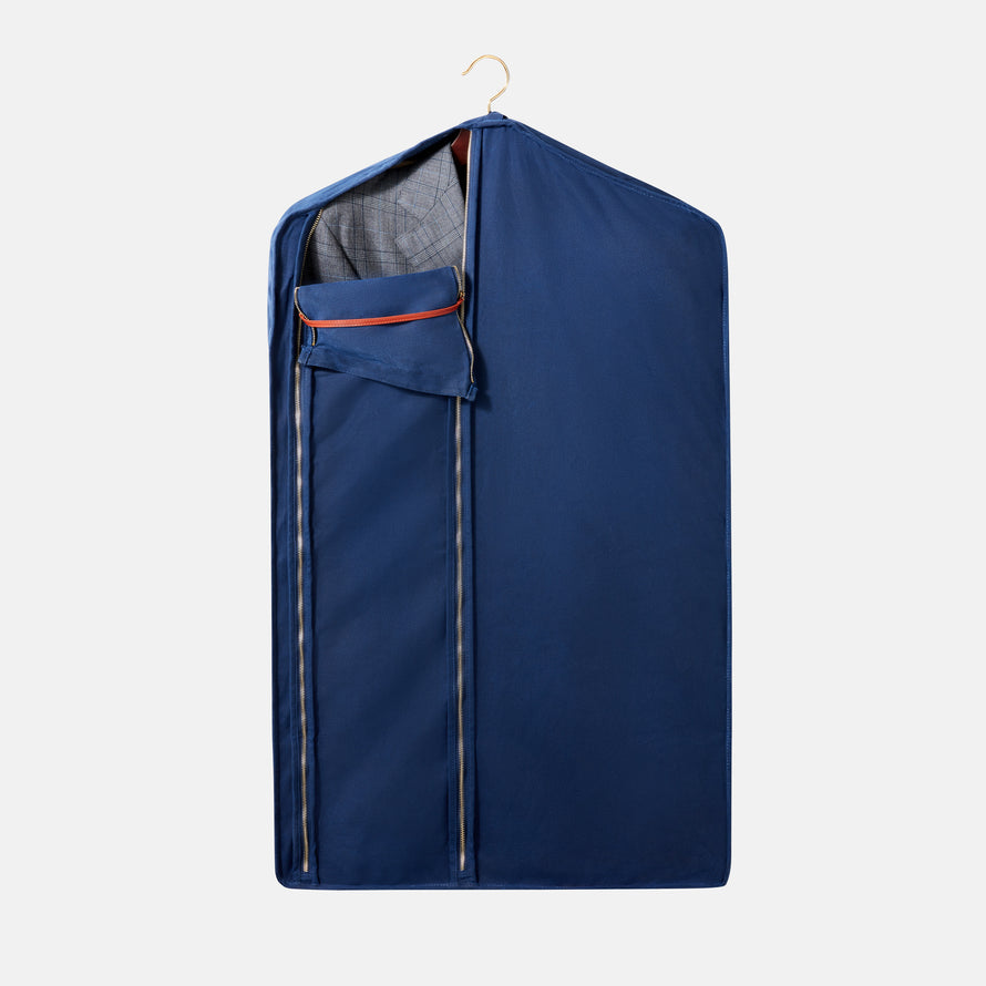 Arterton Luxury Garment Bag-Navy