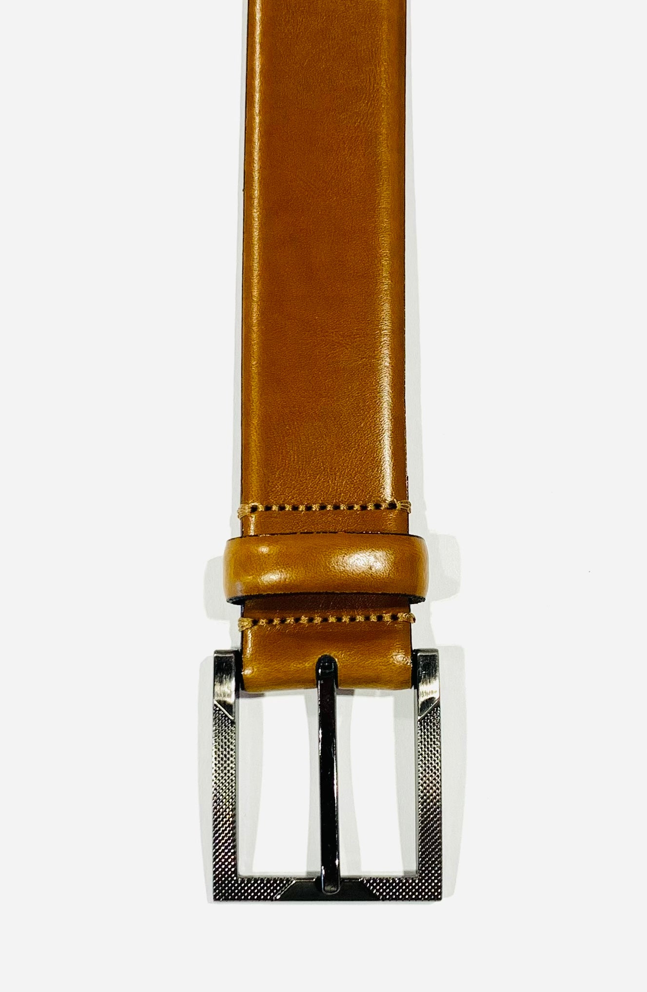 Tan Italian Leather Belt