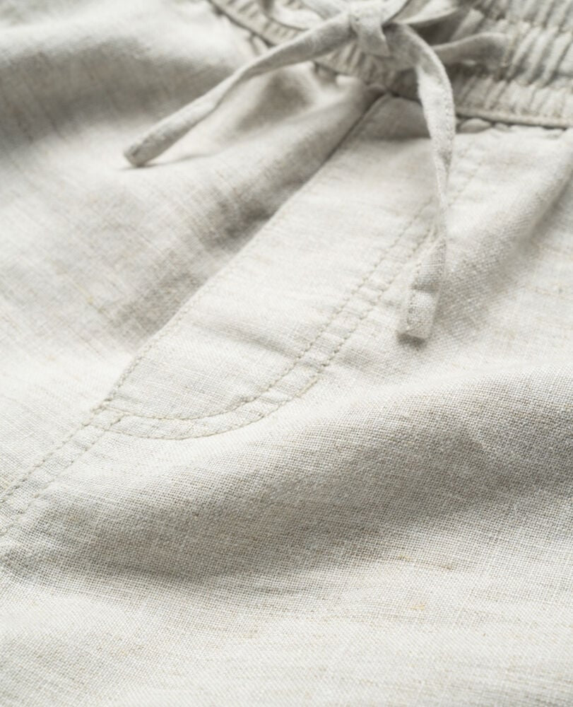 Rodd and Gunn Oatmeal Linen 9" Resort Short