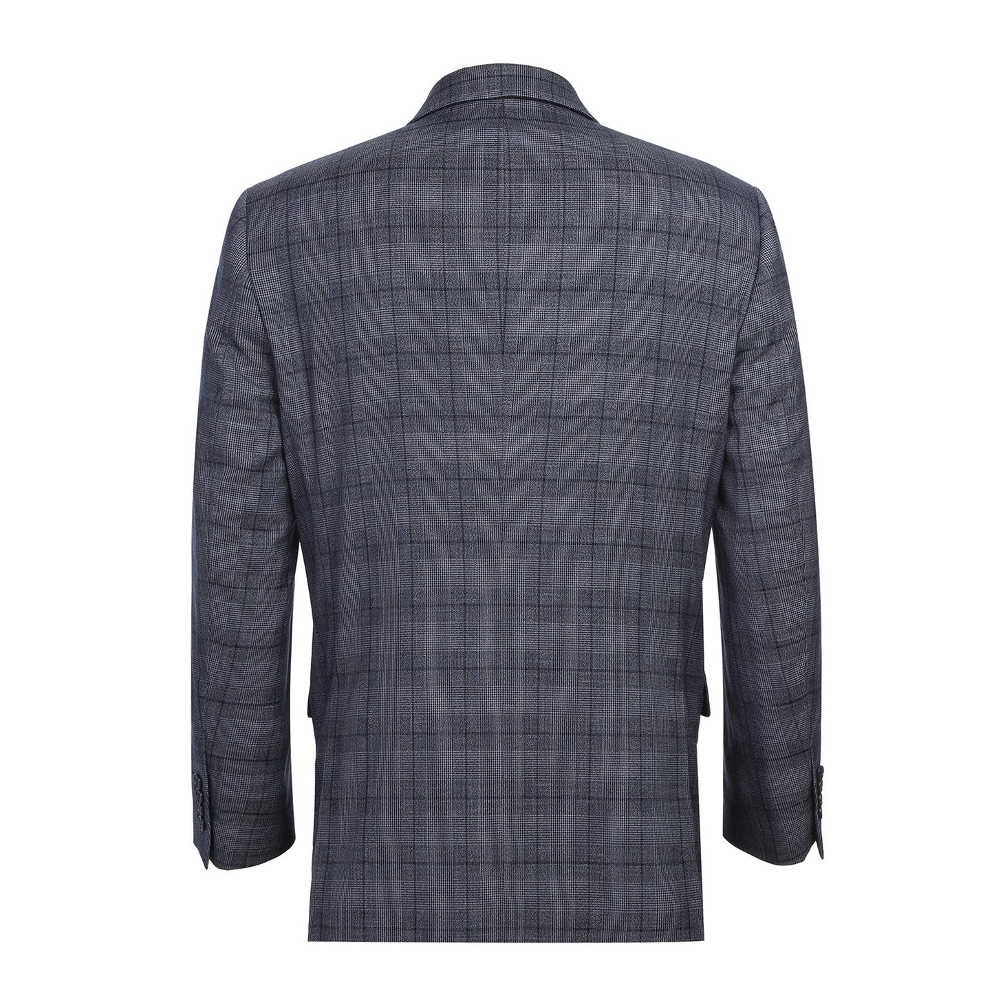 Renoir 293-30 Men's Classic Fit Checked Suits