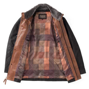 Madison Creek Rainier Waxed Suede Leather Jacket