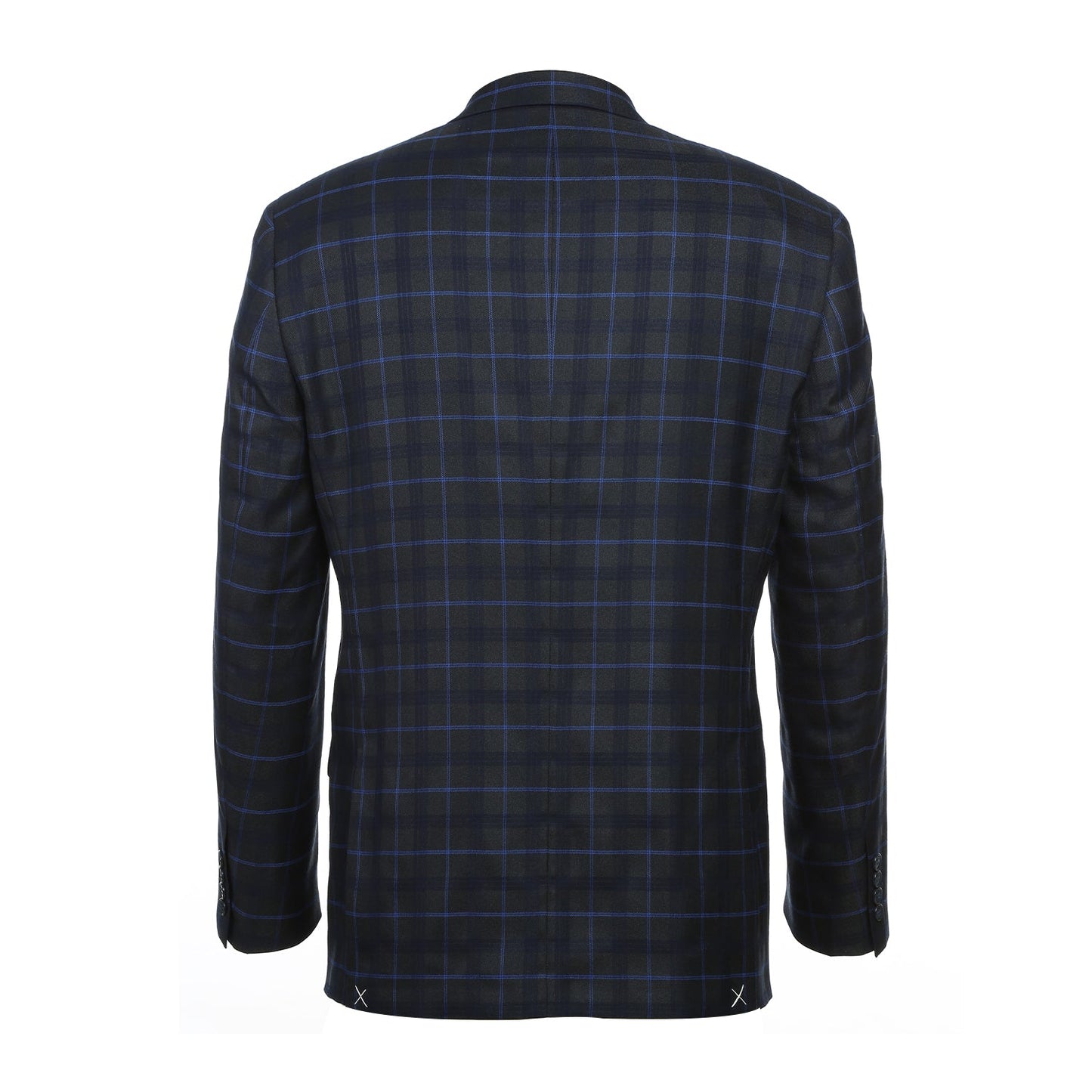 Renori 293-27 Men's Classic Fit Checked Suits