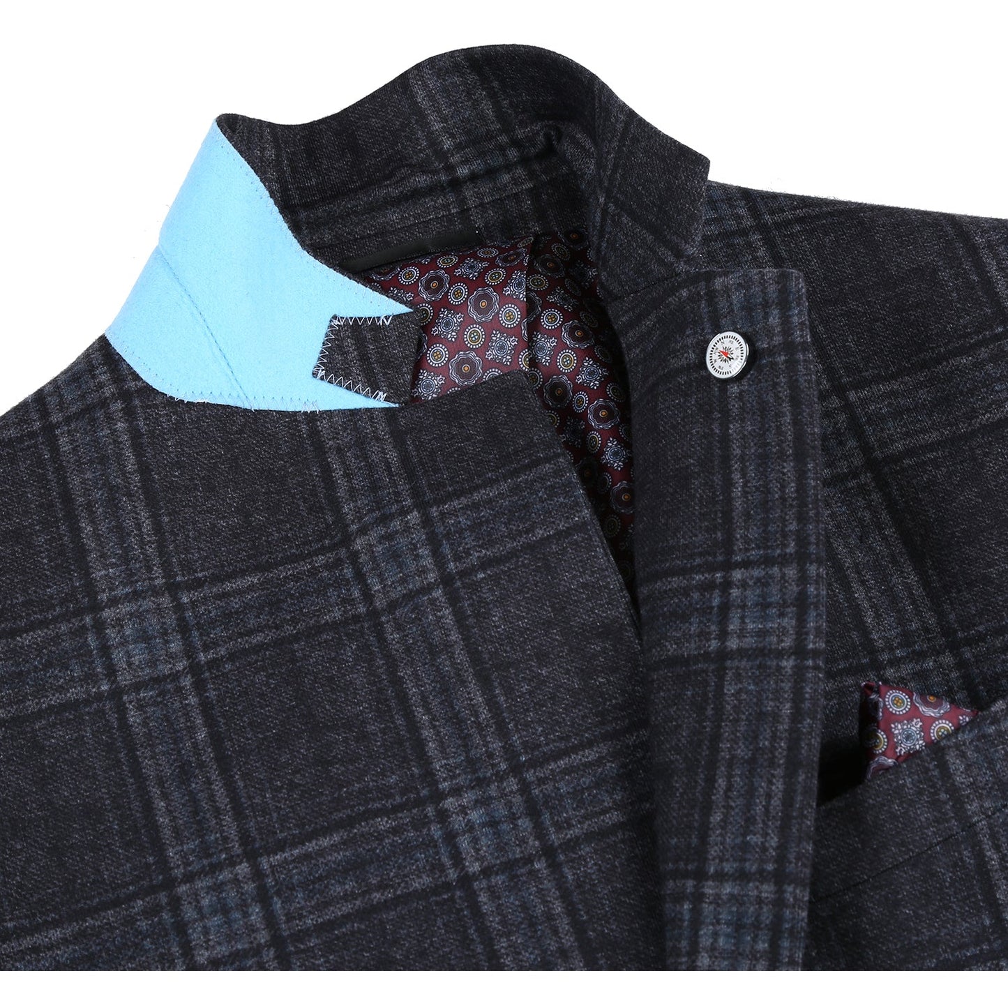 PF22-6 Men's Blazer Slim Fit Half Canvas Sports Coat