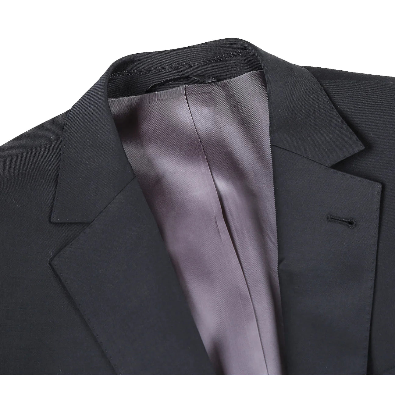 Renoir Black Super 150's Wool Suit RHC100-1