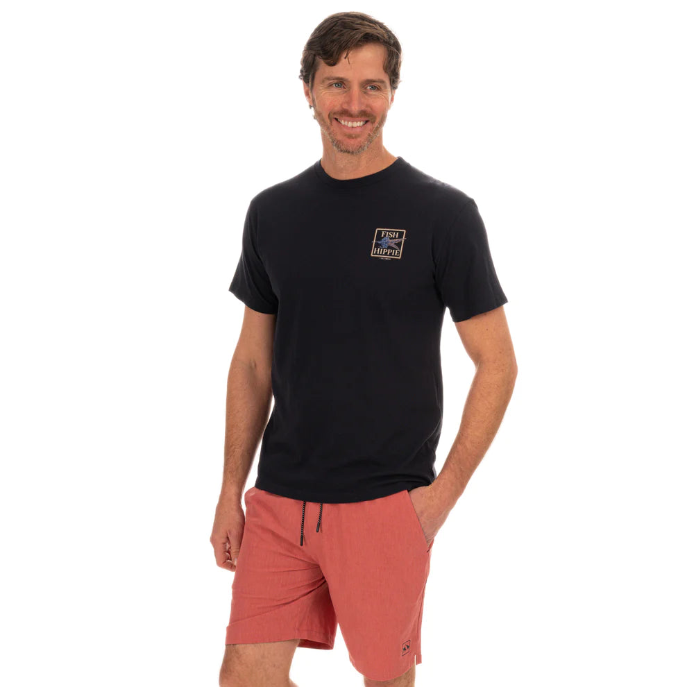 Fish Hippie Tried and True Navy Tee Shirt