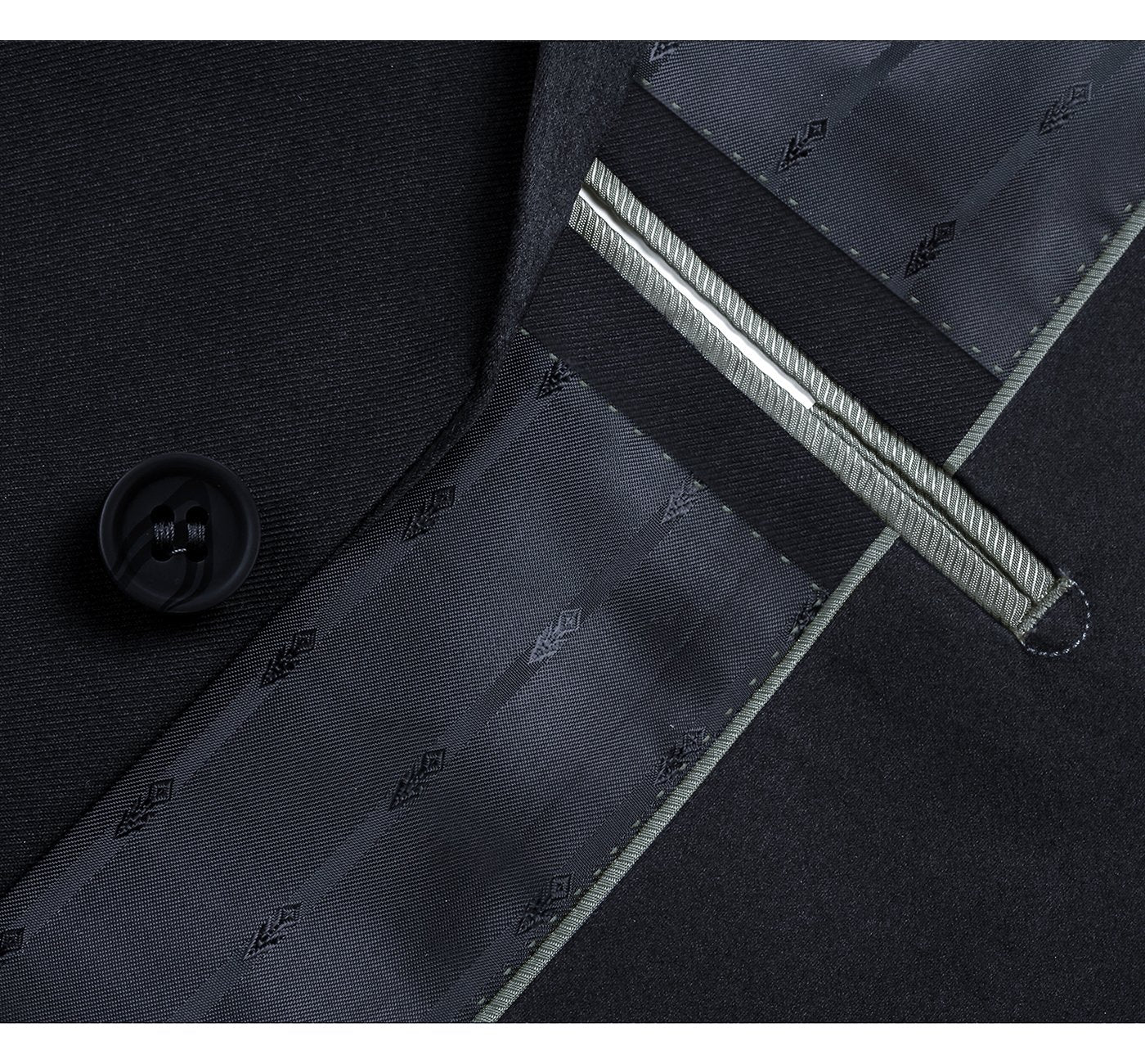201-2 Men's 2-Piece Single Breasted Notch Lapel Suit