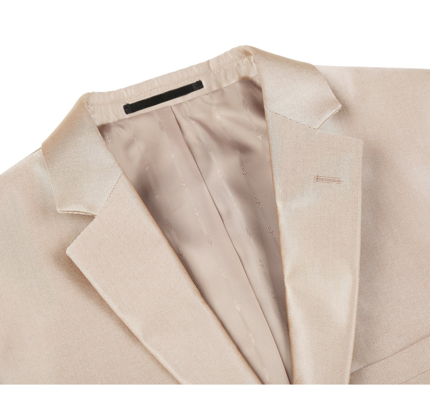 207-3 Men's Sharkskin Italian Styled Two Piece Suit