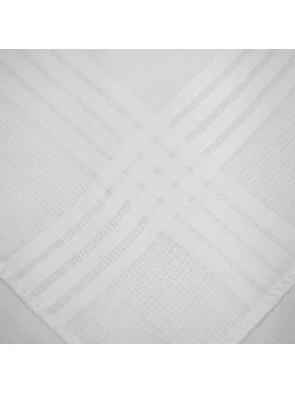 Handkerchiefs Boxed Men's Cotton Plain 6pcs Set
