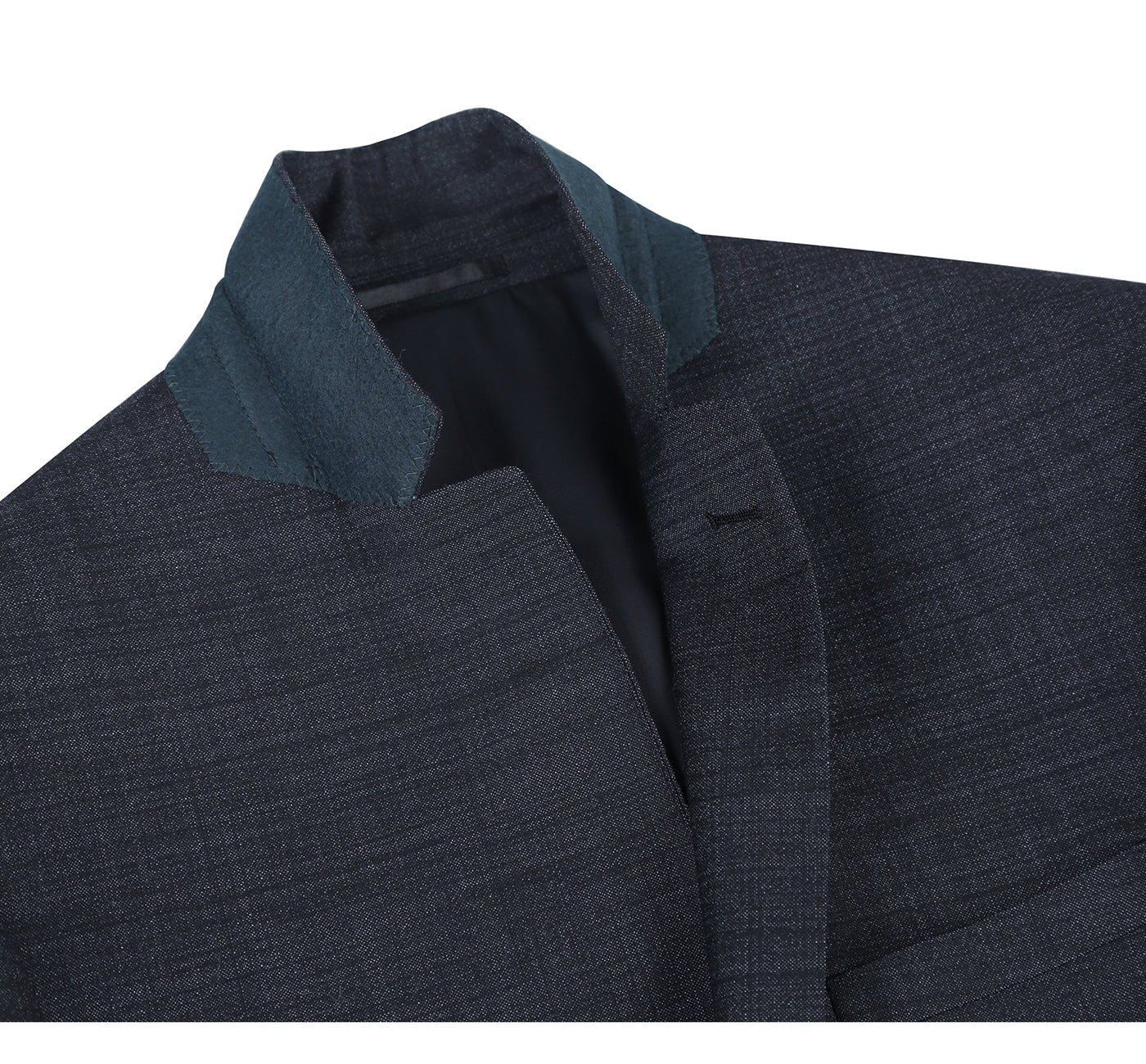 Renoir 558-2 Men's Two Piece Slim Fit Wool Blend Suit