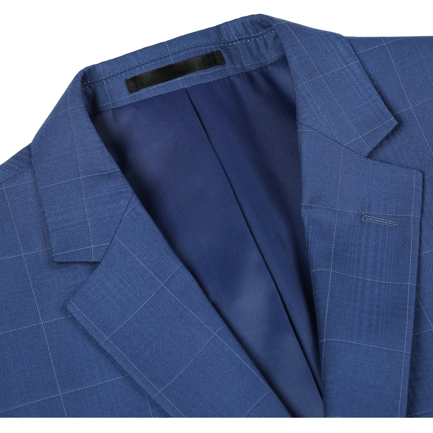 Renoir 291-20 Men's Slim Fit 2-Piece Single Breasted Check Dress Suit