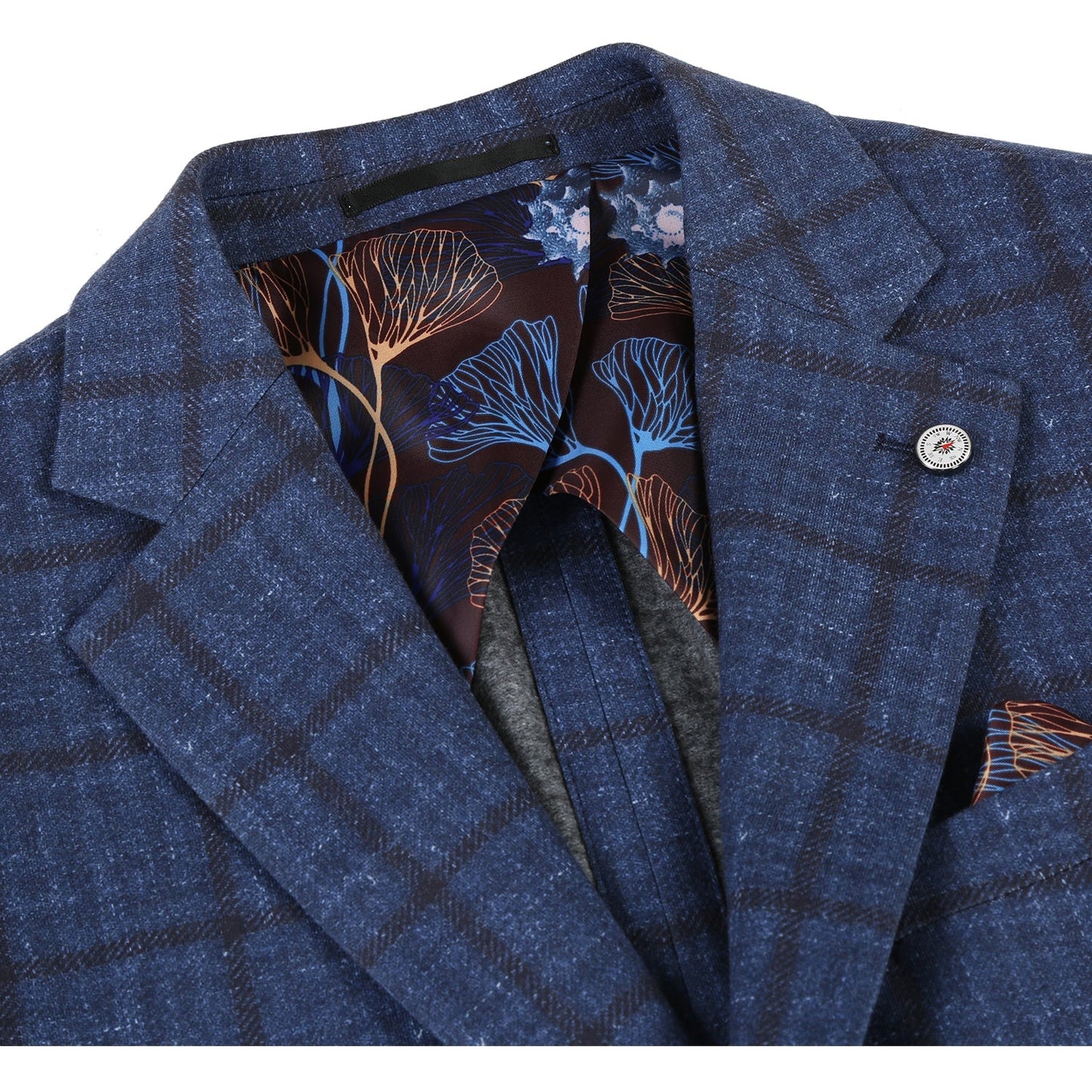 PF22-7 Men's Blazer Slim Fit Half Canvas Sports Coat