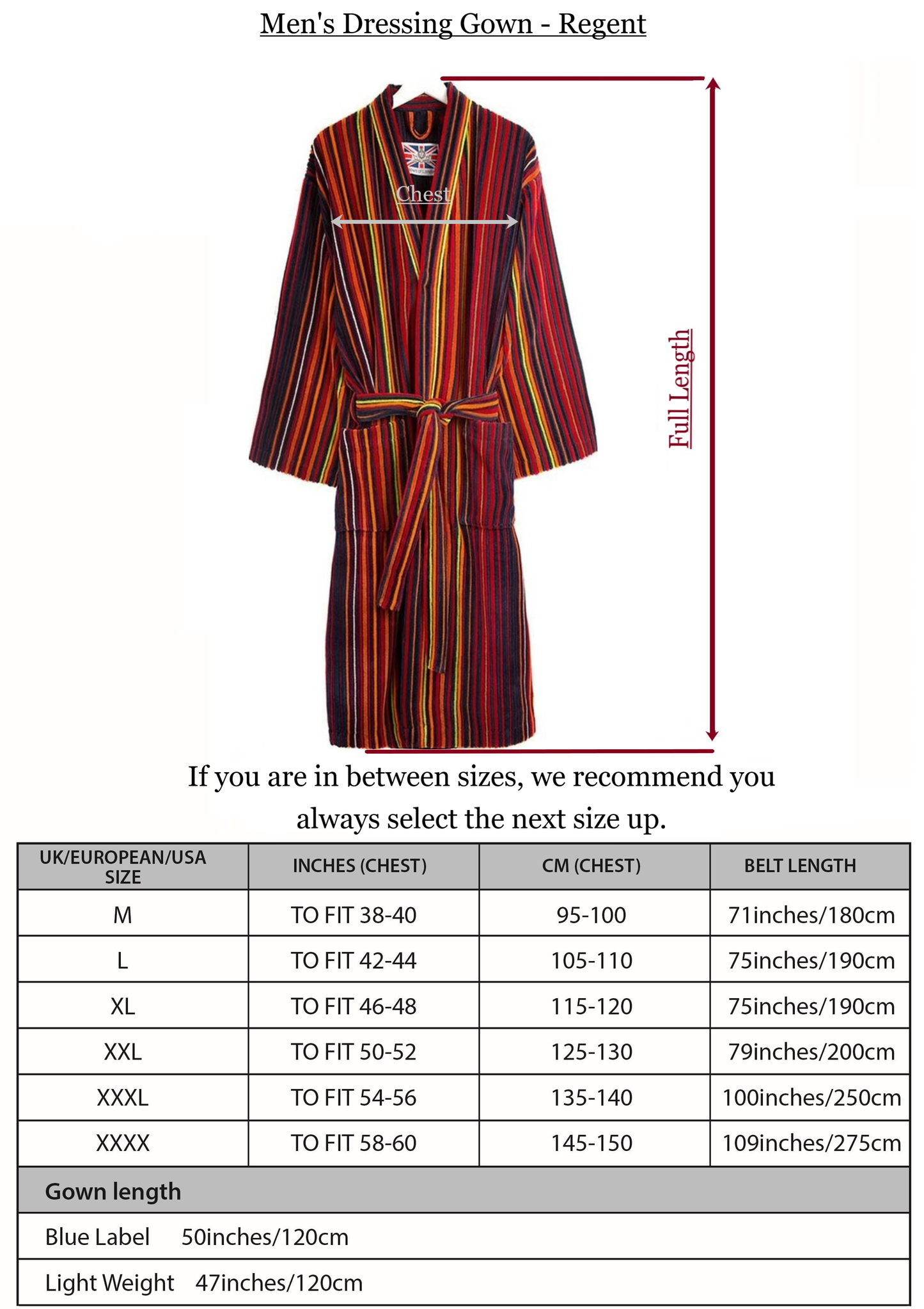 Men's robes - Regent