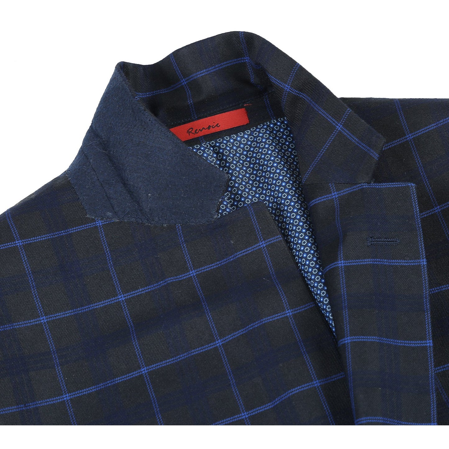 Renori 293-27 Men's Classic Fit Checked Suits