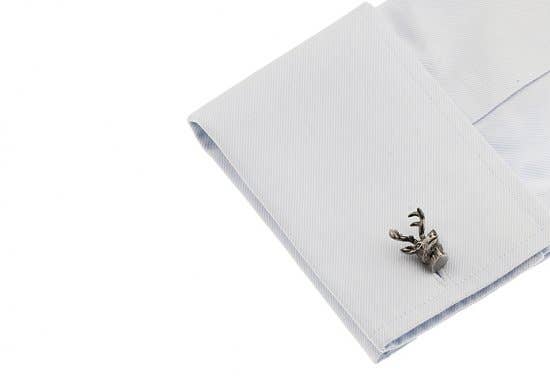 Buck Deer Head Cufflinks for Hunters