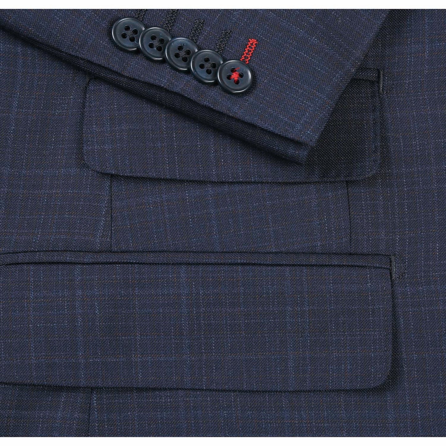 English Laundry EL82-18-412 Dark Gray Wool Suit