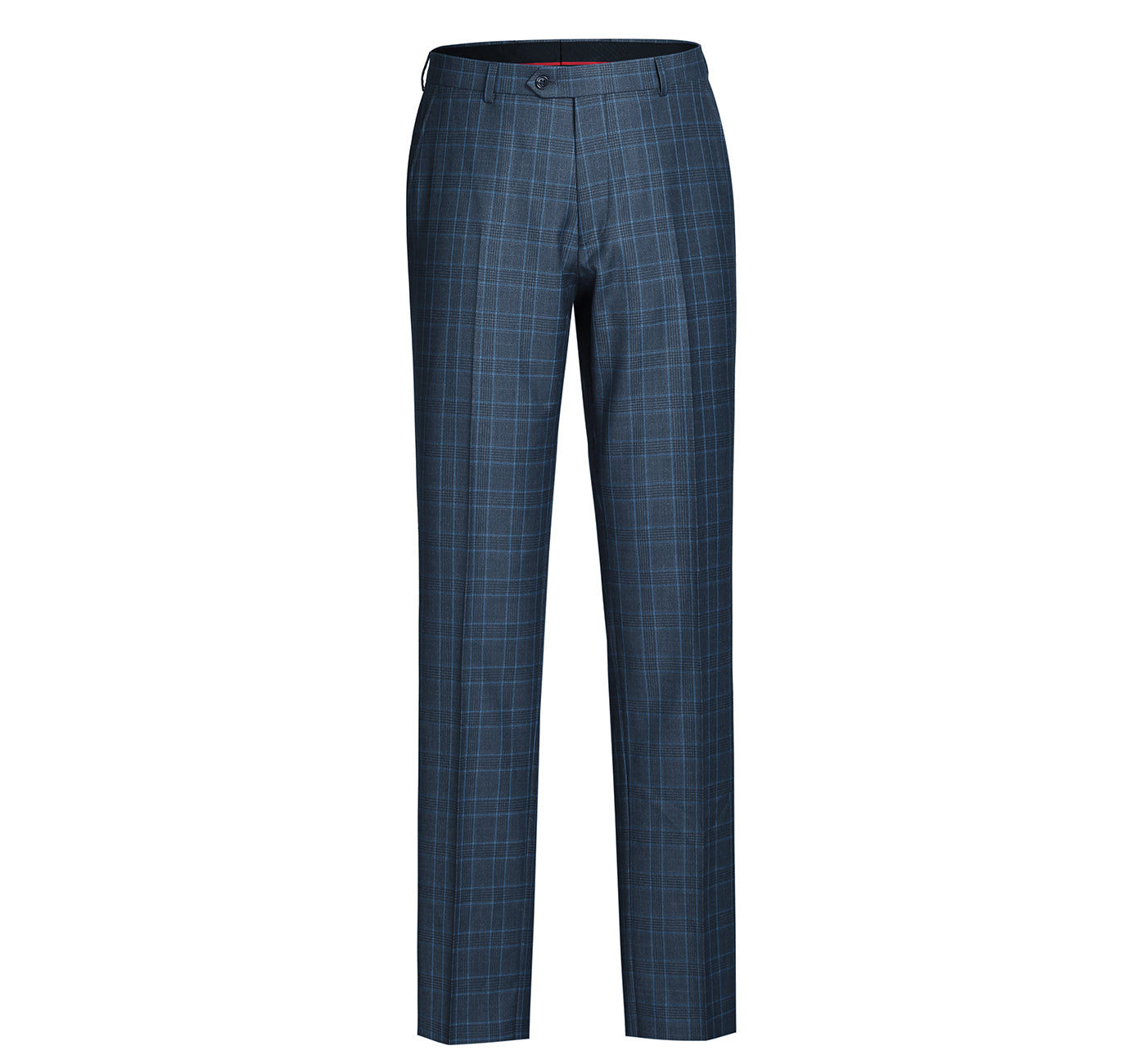 Renoir 293-6 Men's Two Piece Classic Fit Windowpane Check Dress Suit