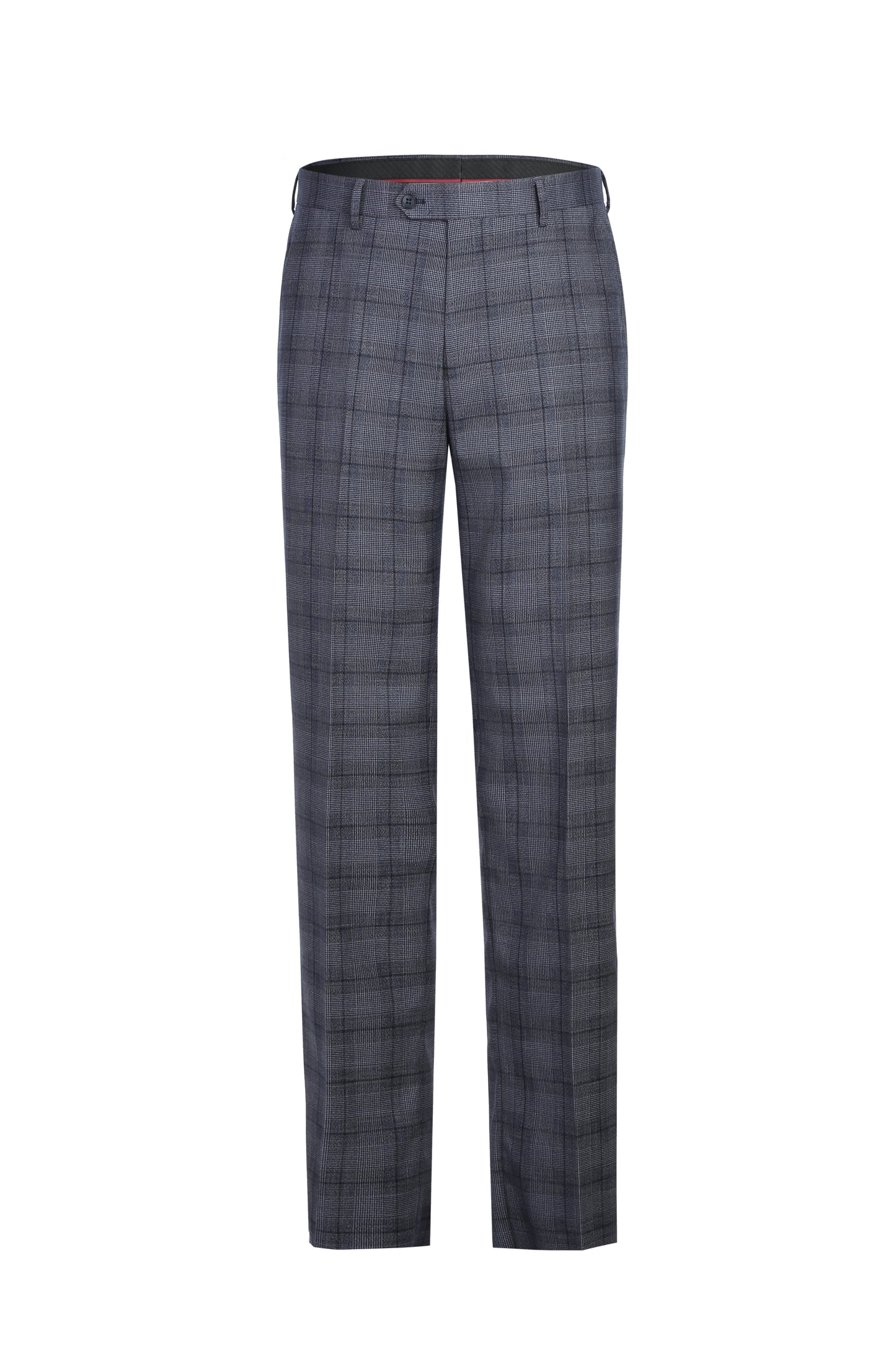 Renoir 293-30 Men's Classic Fit Checked Suits