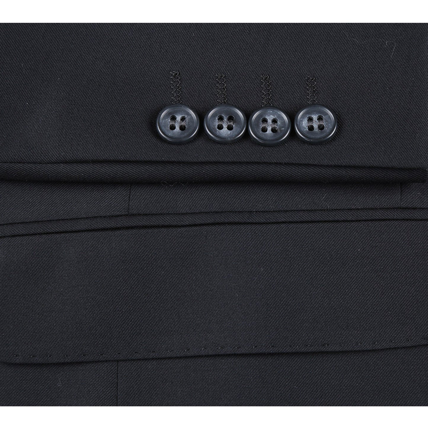 RHC100-1 Men's Black Half-Canvas Suit