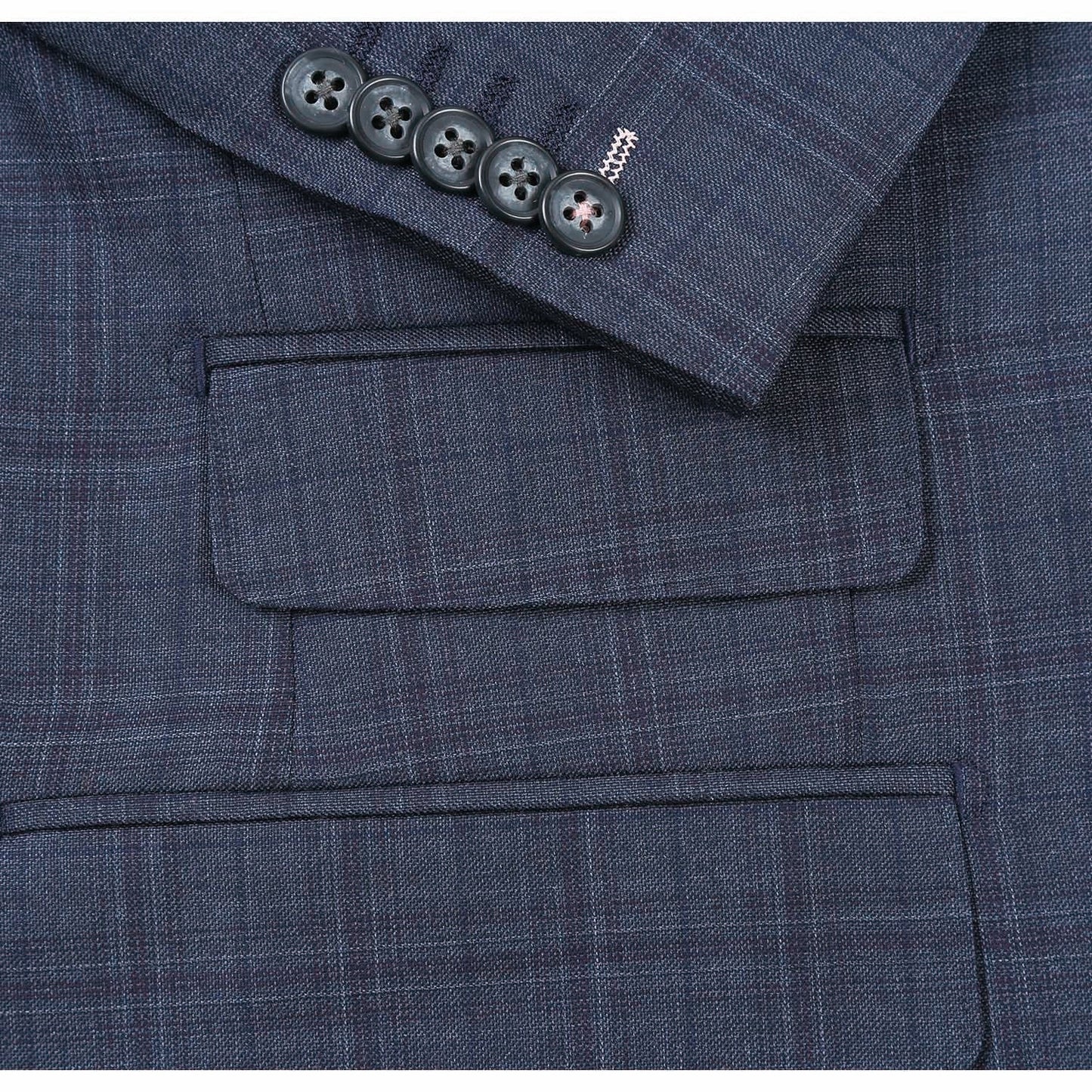 English Laundry EL82-66-095 Gray Wool Suit