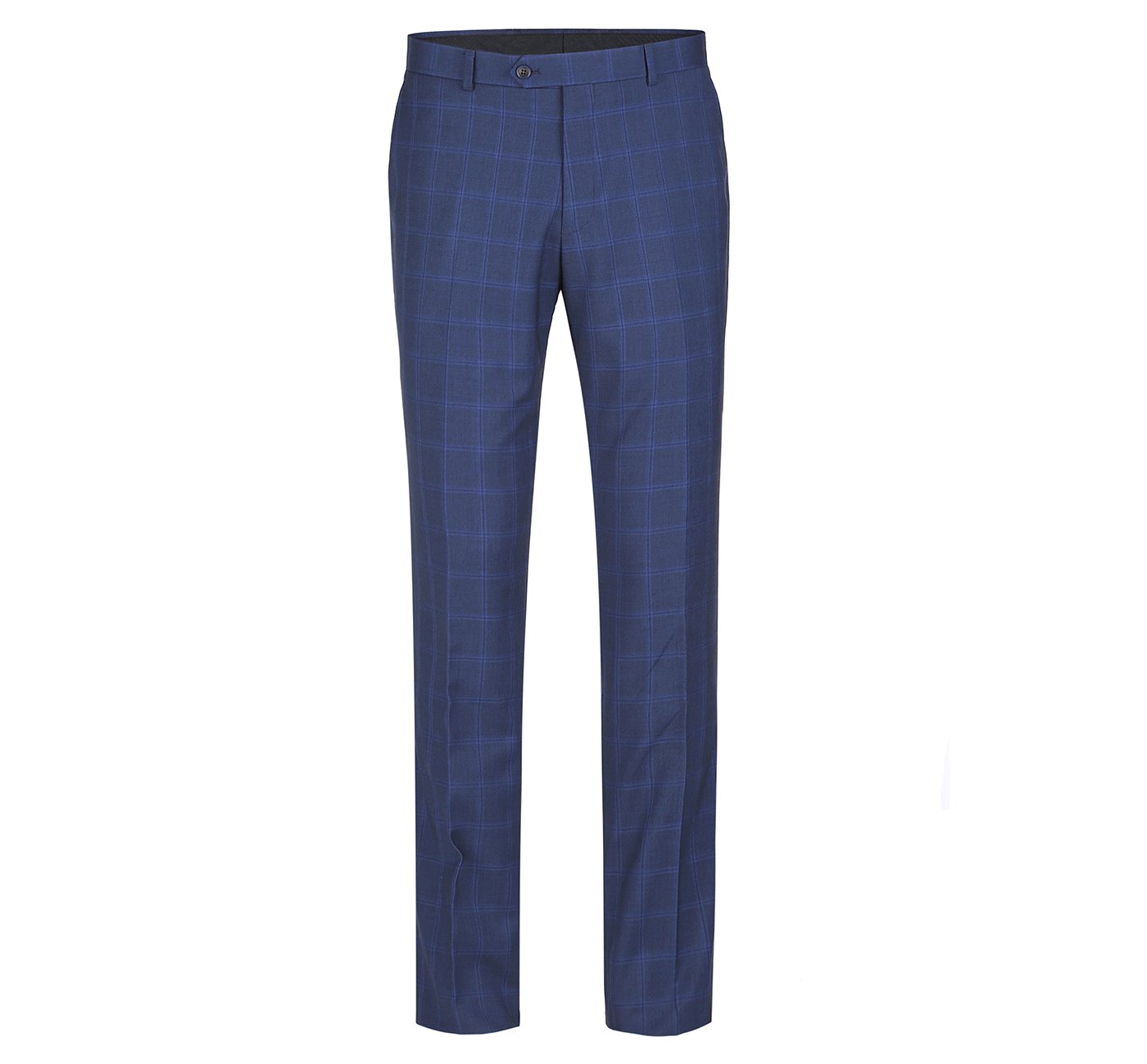 Renoir 292-6 Men's Slim Fit 2-Piece Single Breasted Check Dress Suit