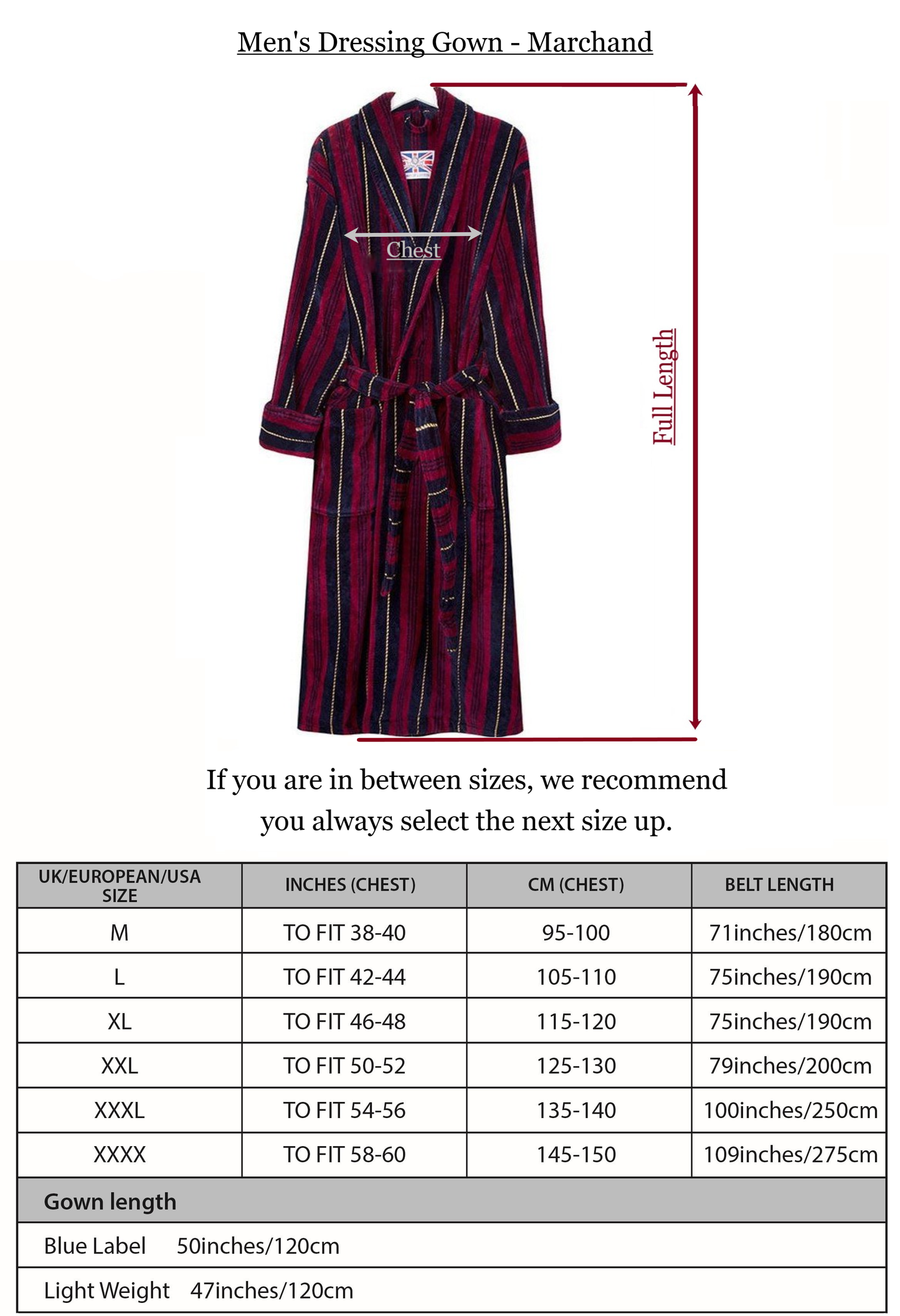 Men's Robes - Marchand