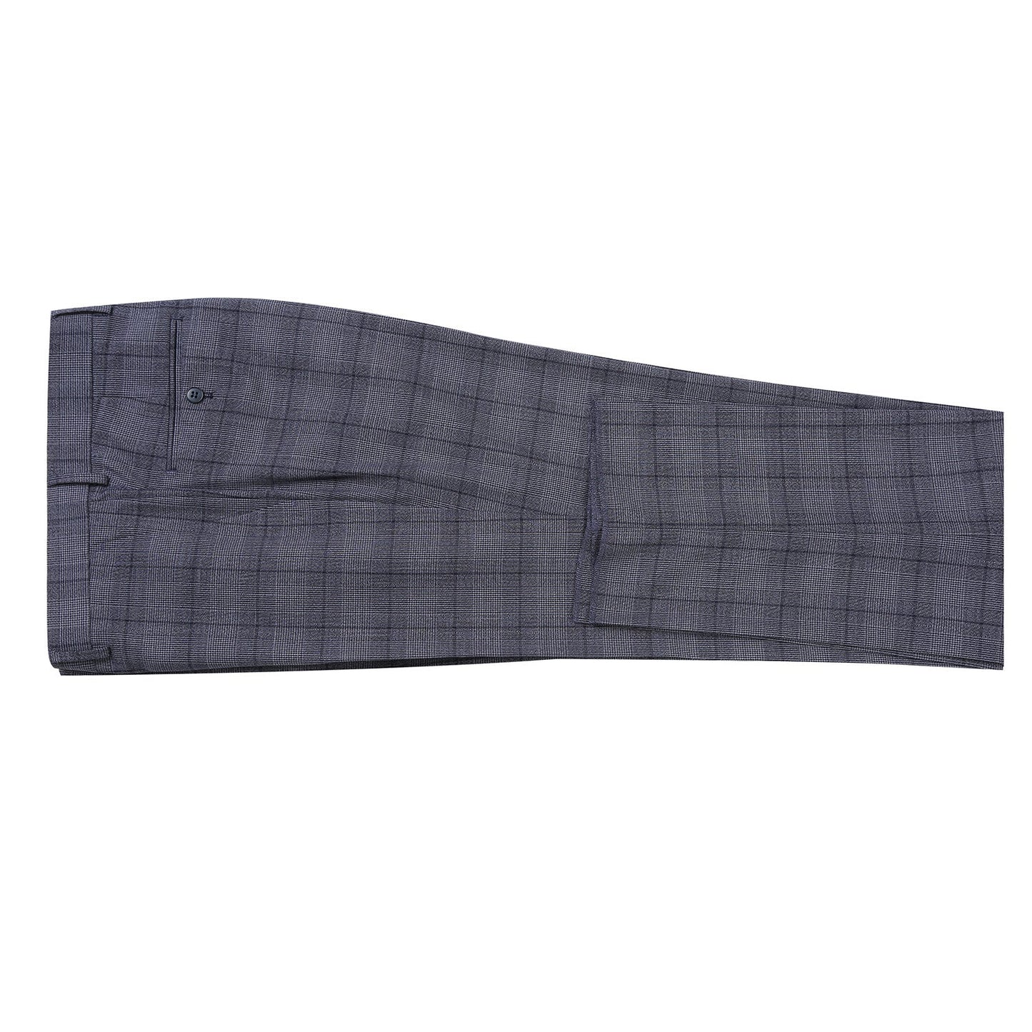 Renoir 293-30 Men's Classic Fit Checked Suits
